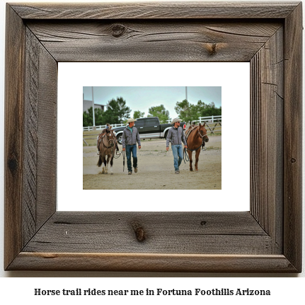 horse trail rides near me in Fortuna Foothills, Arizona